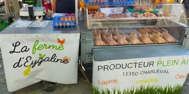 Ferme d'Eygaline marché